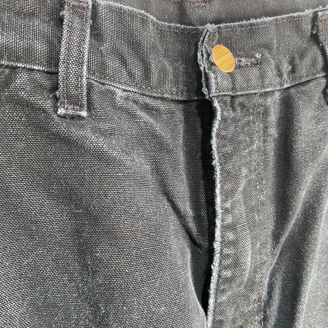 USA製 carhartt カーハート ダブルニーダックペインターパンツ ワークパンツ 黒 W31L32