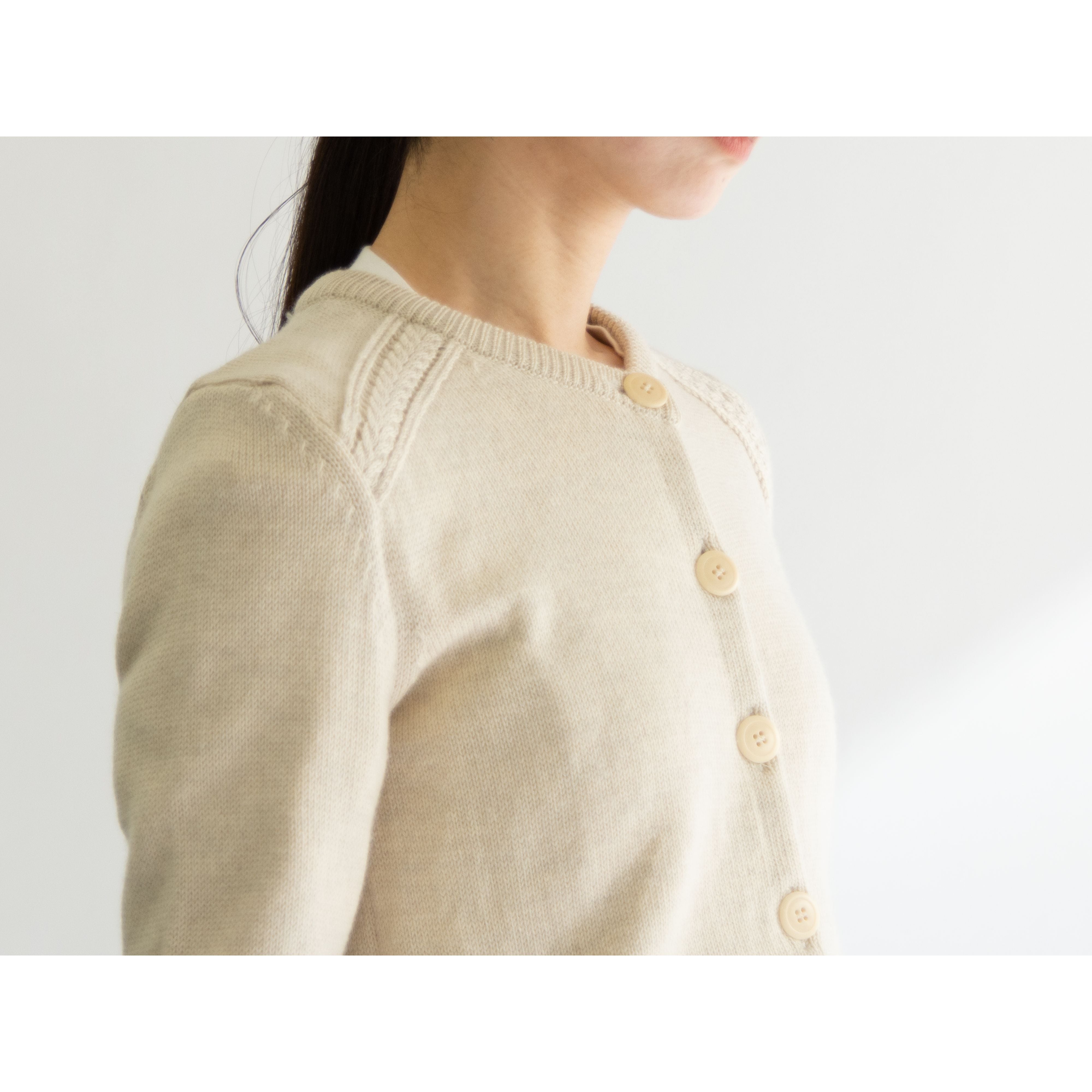 A.P.C.】Made in France 90's 100% Wool Knit Cardigan（アーペーセー 