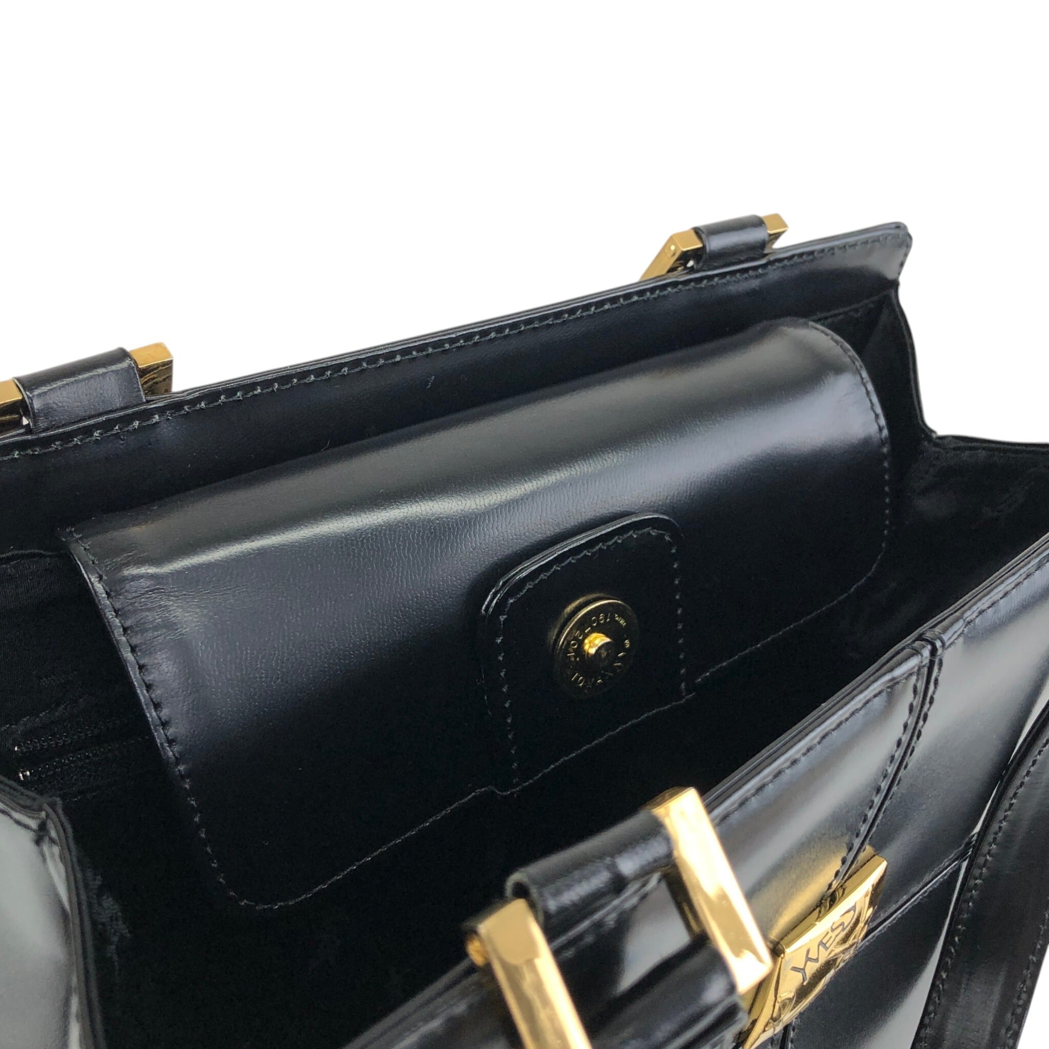 Yves Saint Laurent イヴ・サンローラン ハンドバッグ ブラック