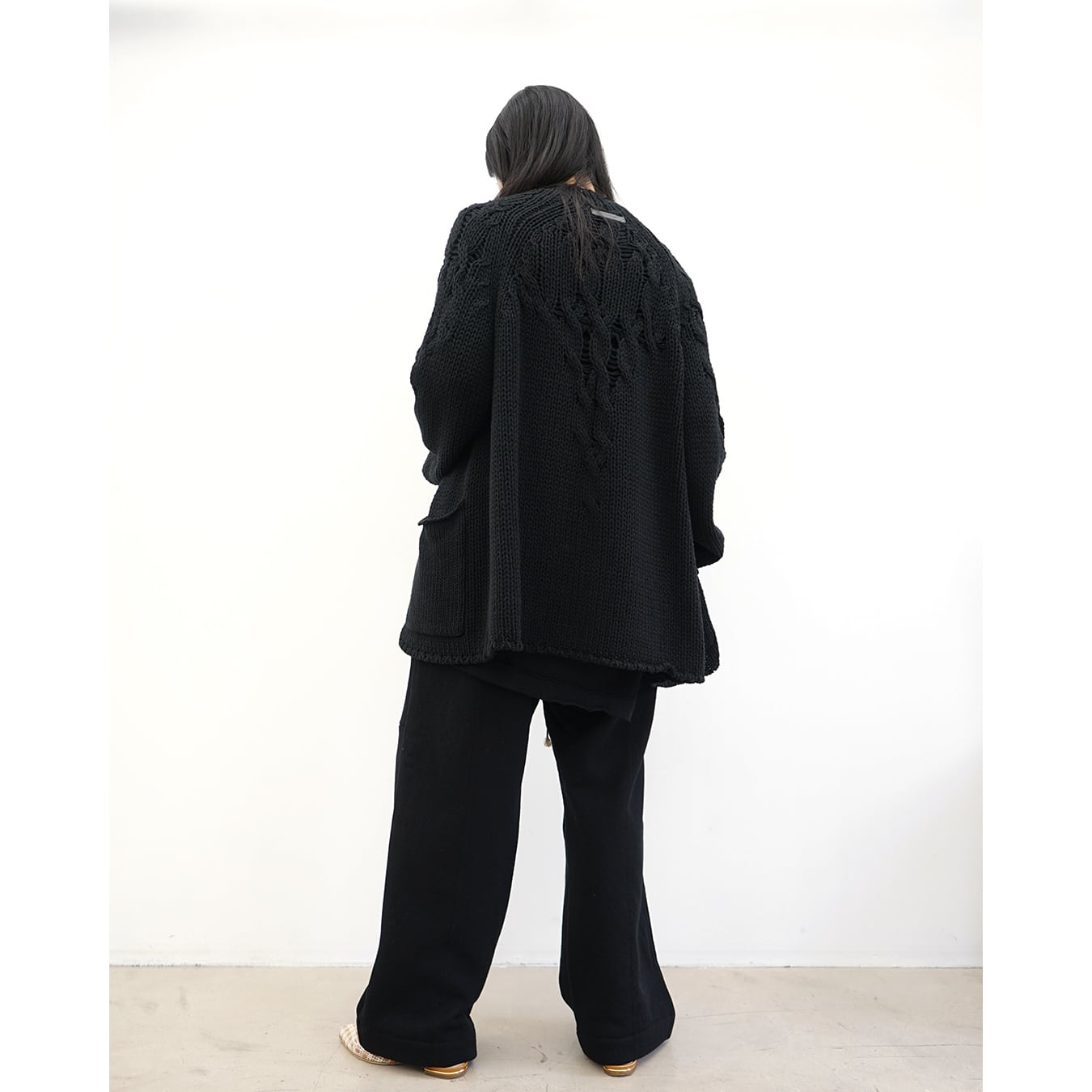 Professor.E ](プロフェッサーイー) 25FW-PE-KT-06 Knit Cardigan