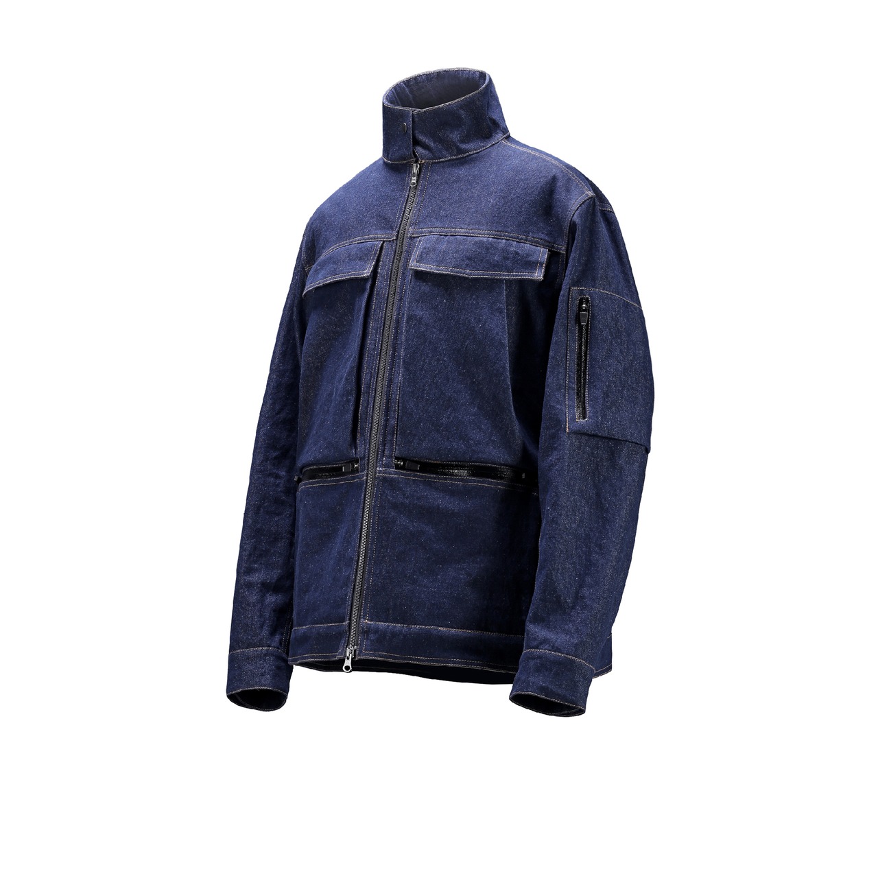 REINDEE LUSION 21AW  ファンクショナルジッパーデニムジャケット