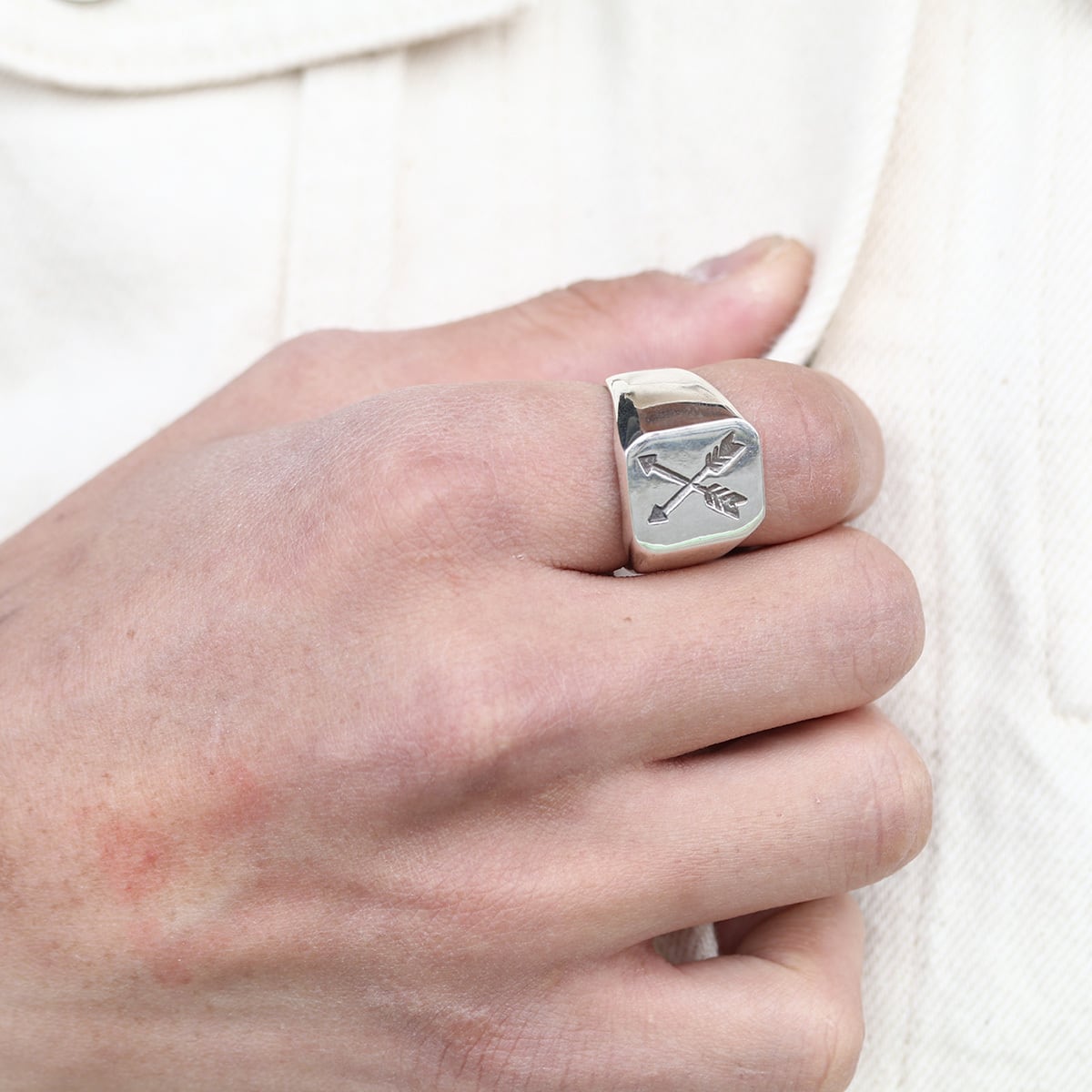 Non Native ノンネイティブ Friendship Stamp Ring フレンドシップ
