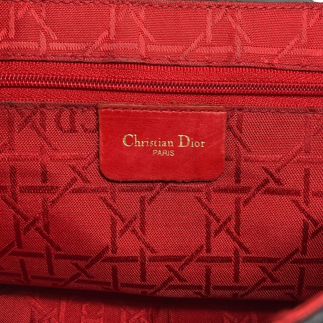 Christian Dior クリスチャン ディオール ショルダーバッグ ブラック ロゴチャーム レザー フラップ vintage ヴィンテージ オールド rrr3nm