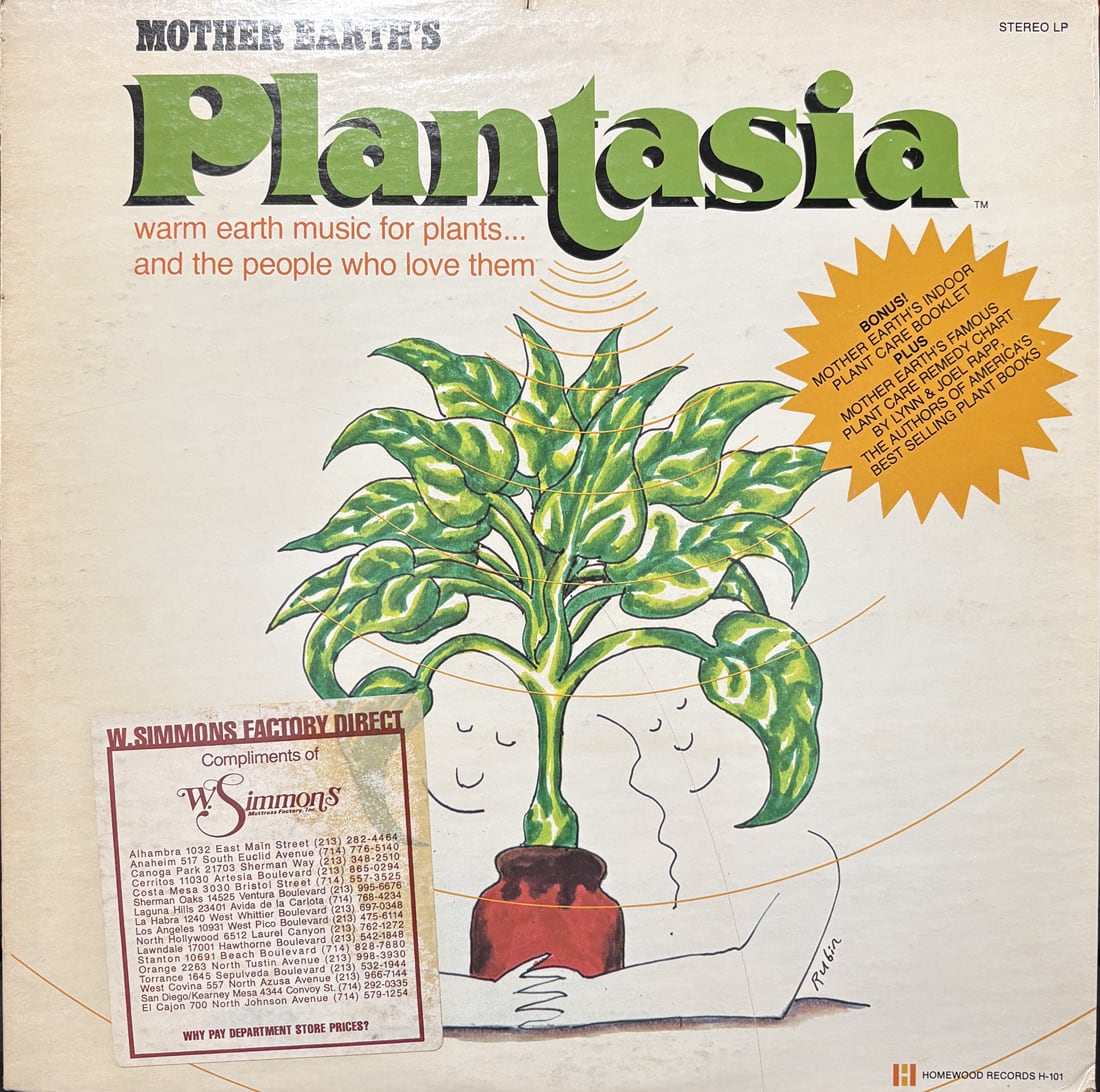 洋楽 Mort Garson Mother Earth's Plantasia Mort Garson / Mother Earth's Plantasia | SONOTA records