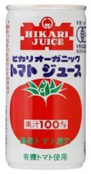 30本　オーガニックトマトジュース １９０ｇ　ヒカリ