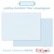ラッピングペーパー457.pudding check&dot~blue~