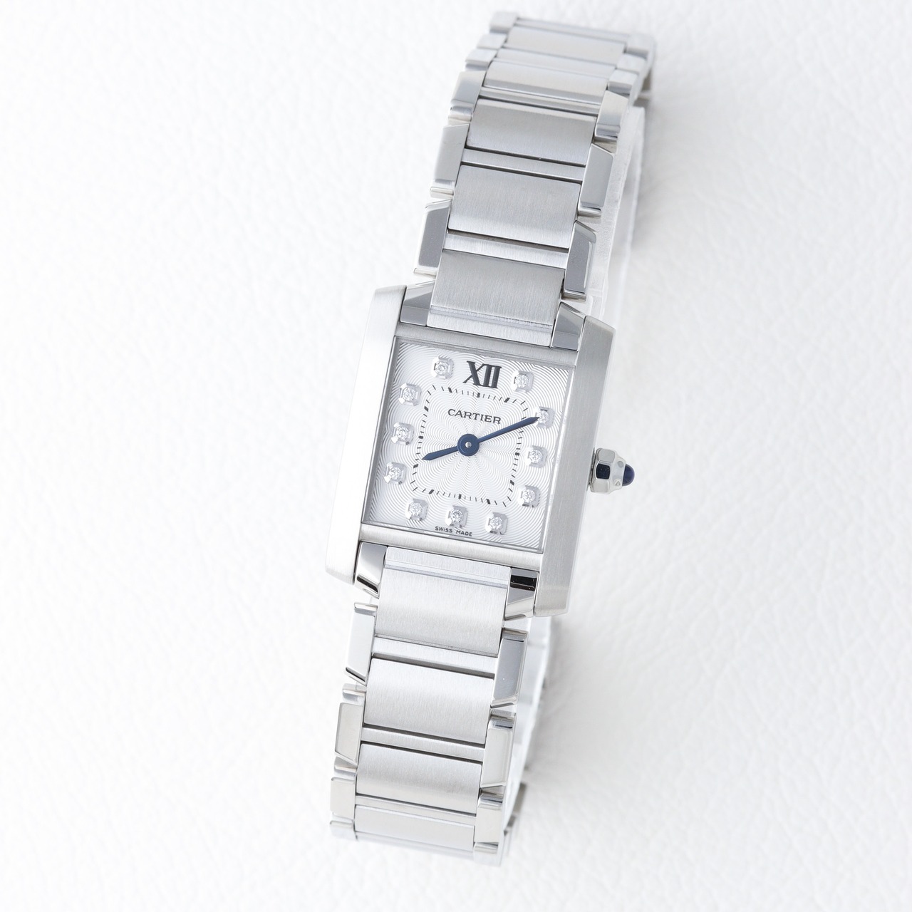カルティエ タンクフランセーズ SM ダイヤルダイヤモンド