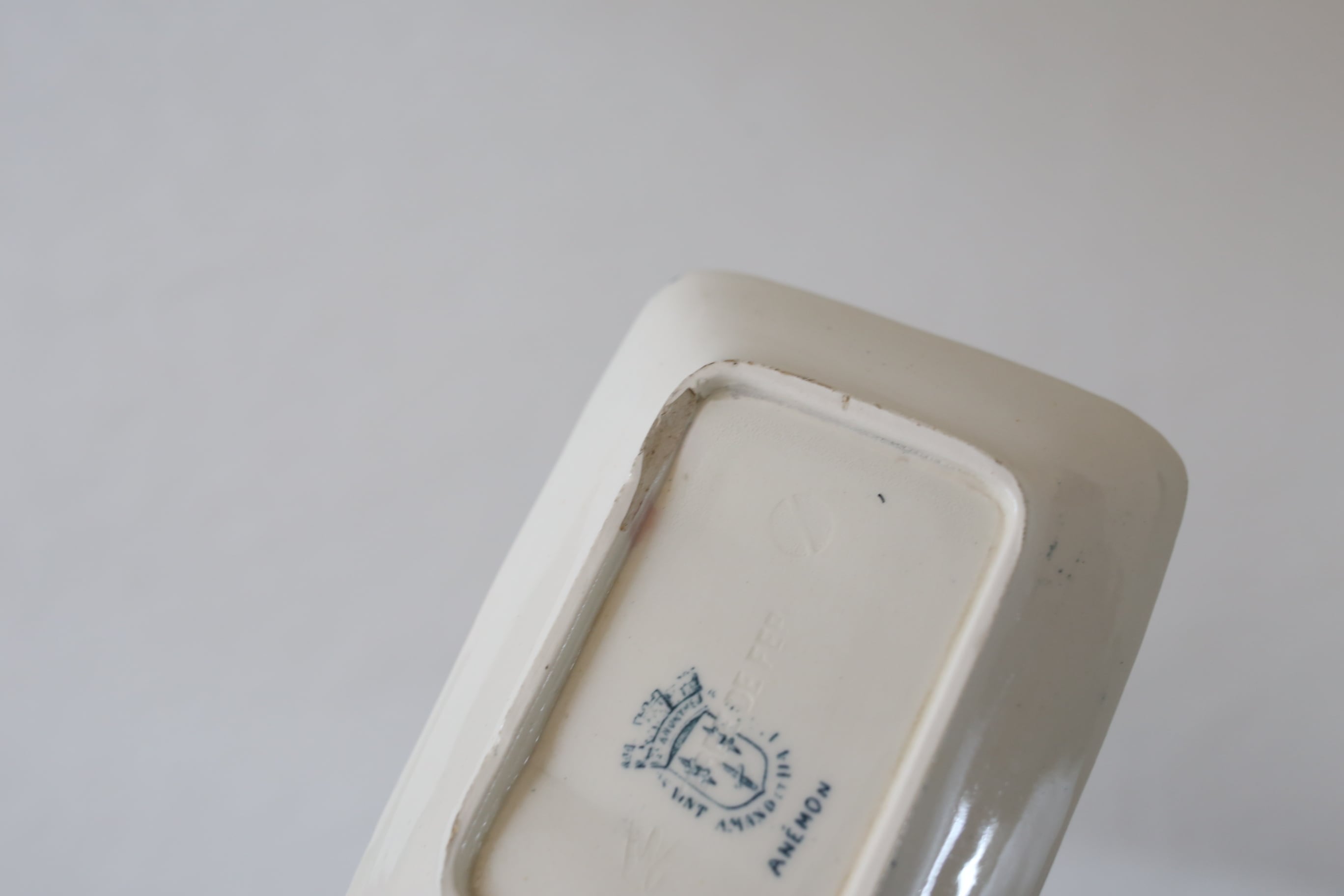 フランス アンティーク ヴィンテージ サンタマン『ANEMONE』 石鹸置き