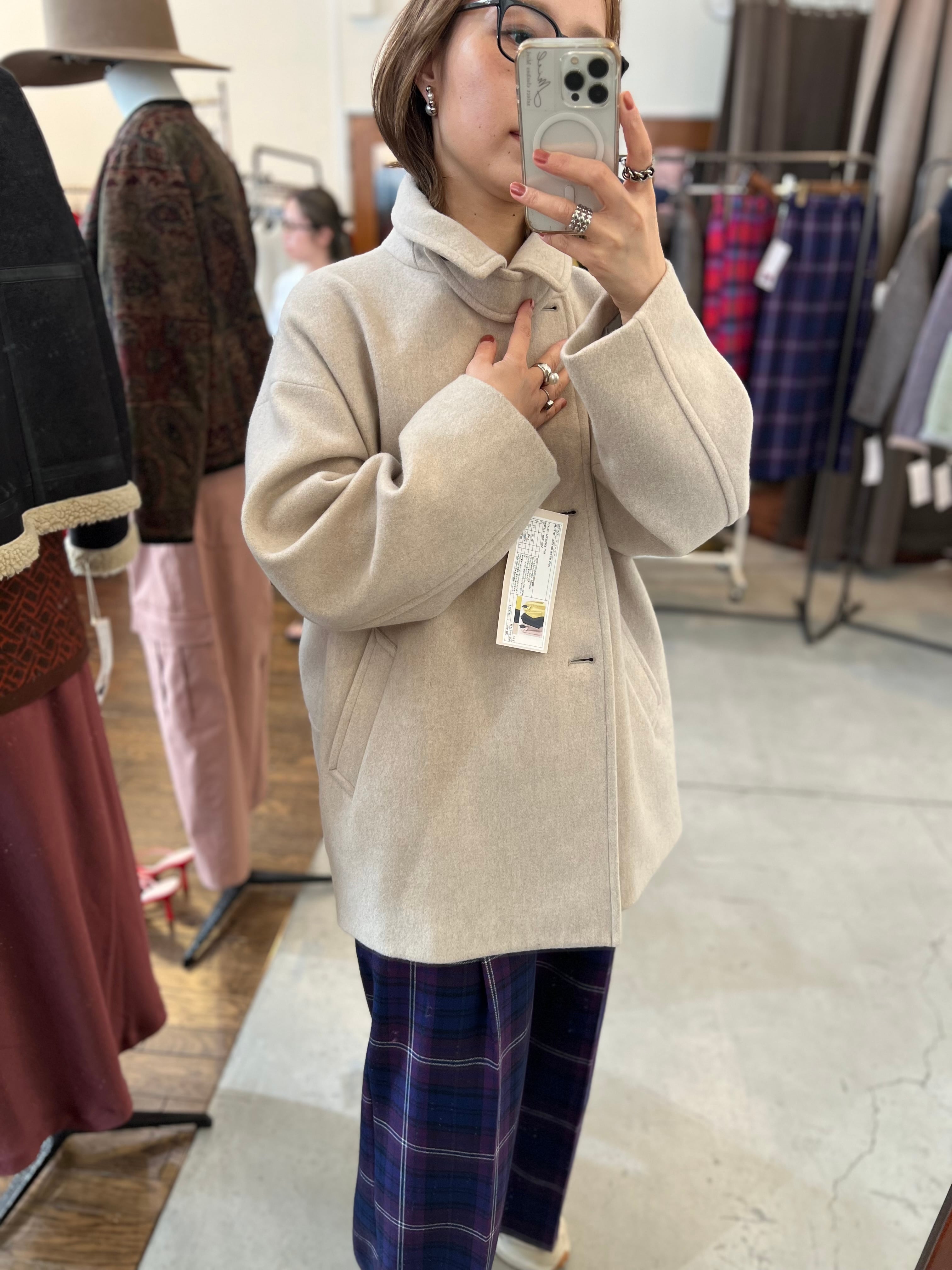 【LEMELANGE】ウールコクーンコート