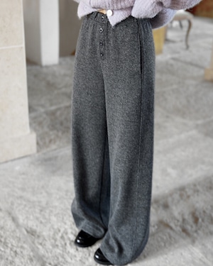 Button design casual pants TH3713