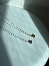 Petite heart necklace