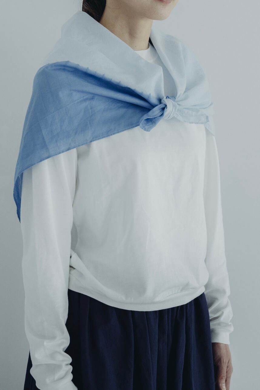 02381-1 Liberty tie over dye stole / blue,purple | LOCALLY
