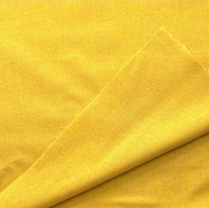 ★AM116◆2.3m◆ラスト1点‼◆ウール100%弱毛羽立ちサージ織り生地◆イエロー