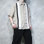 switching design rayon shirt