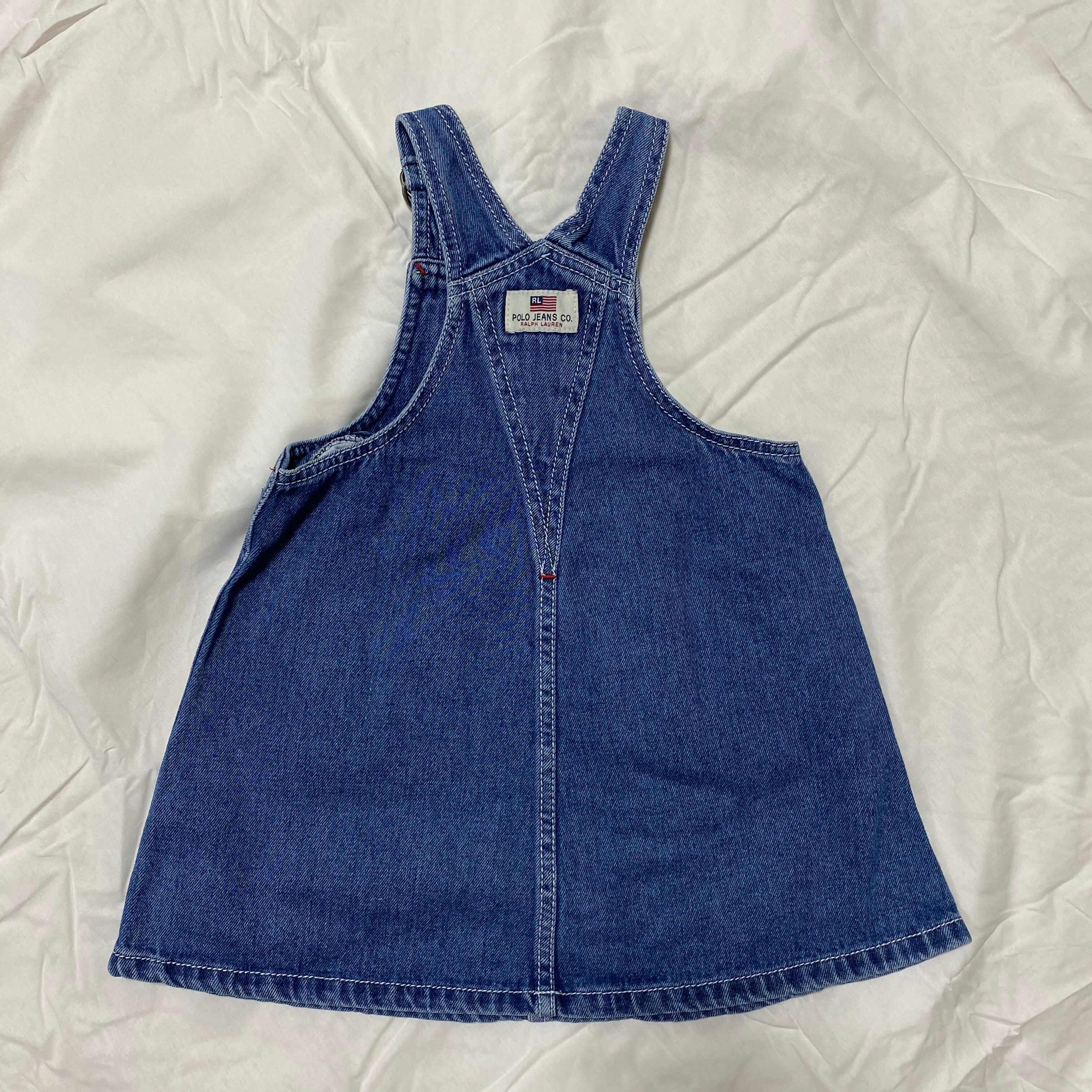 ラルフローレン　ビンテージ　オーバーオール　サロペット　古着　国旗 ラルフローレンビンテージオーバーオールサロペット古着国旗