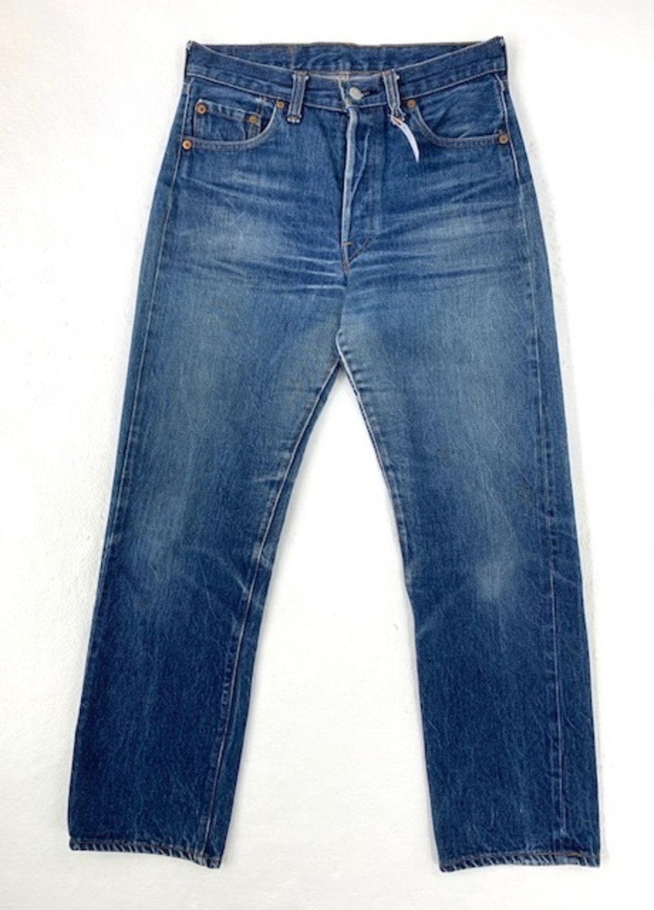 M-103  リーバイス Levis501古着 1981年赤耳 米国製刻524　W 75cm  股下 71cm　