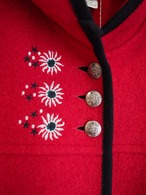 1990’s Made in Austria L.L.Bean Tyrolean Wool Hoodie Coat