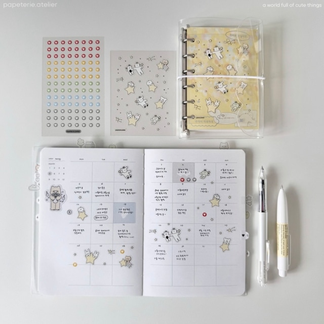 papeterie.atelier 〔shooting star_ PAPE world sticker02〕