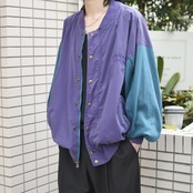Champion switching sweat nylon blouson