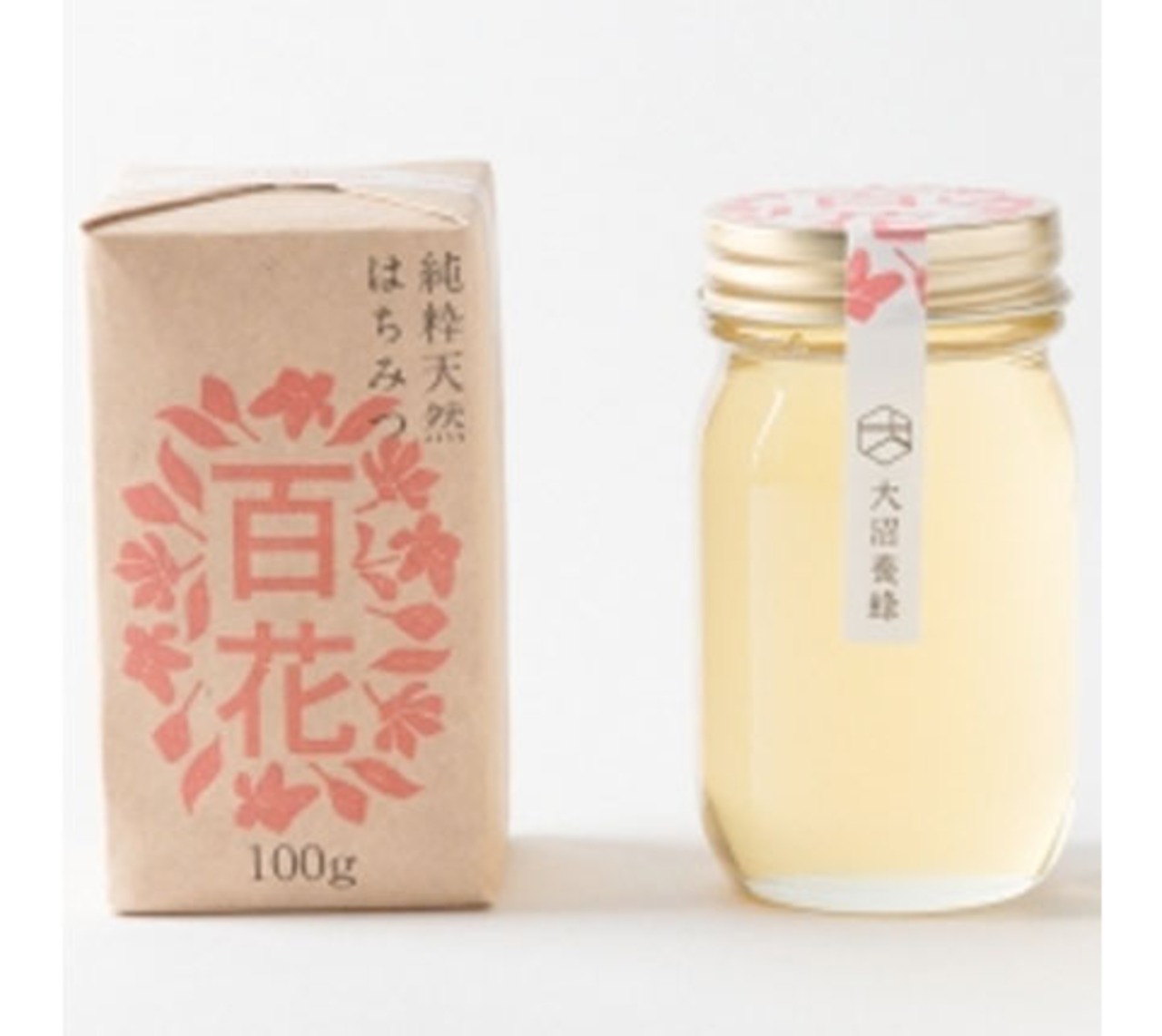 純粋天然はちみつ　100ｇ（百花・栃・アカシア）