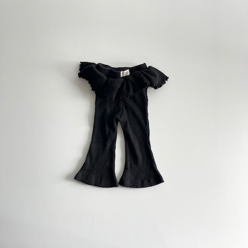 68-105 / con. frill leggings pants 〔フリルレギンスパンツ〕