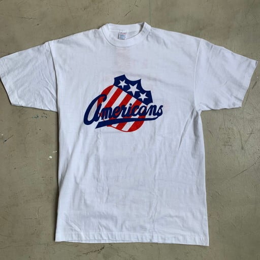80年代 チャンピオン Champion トリコタグ プリントTシャツ USA製 メンズL ヴィンテージ /eaa337508