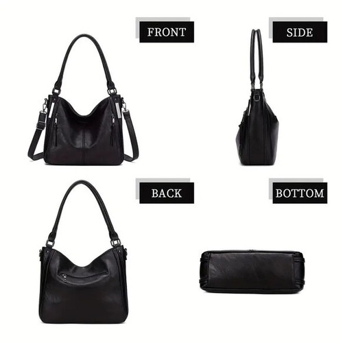 大容量バック レディースバック 6色 茶 白 青 トートバック レザー ボディバック 仕事カバン