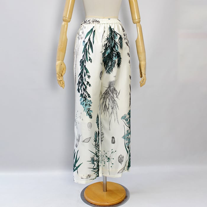 manipuri マニプリ ロングパンツ ボタニカル 0161416001 2026春夏新作