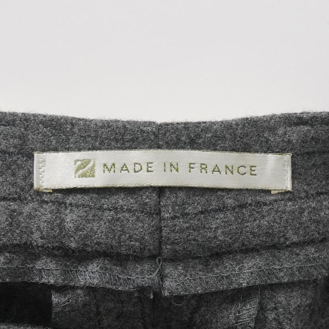 【MADE IN FRANCE】BERNARD ZINSフランネルウールパンツ