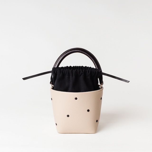 Dots Basket - ECRU