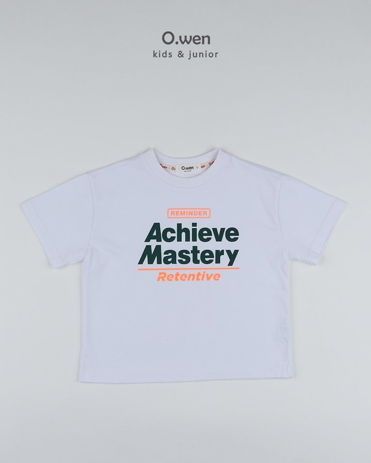 [O.wen] Reminder Short sleeve T-shirt / [오웬] 리마인더반팔티