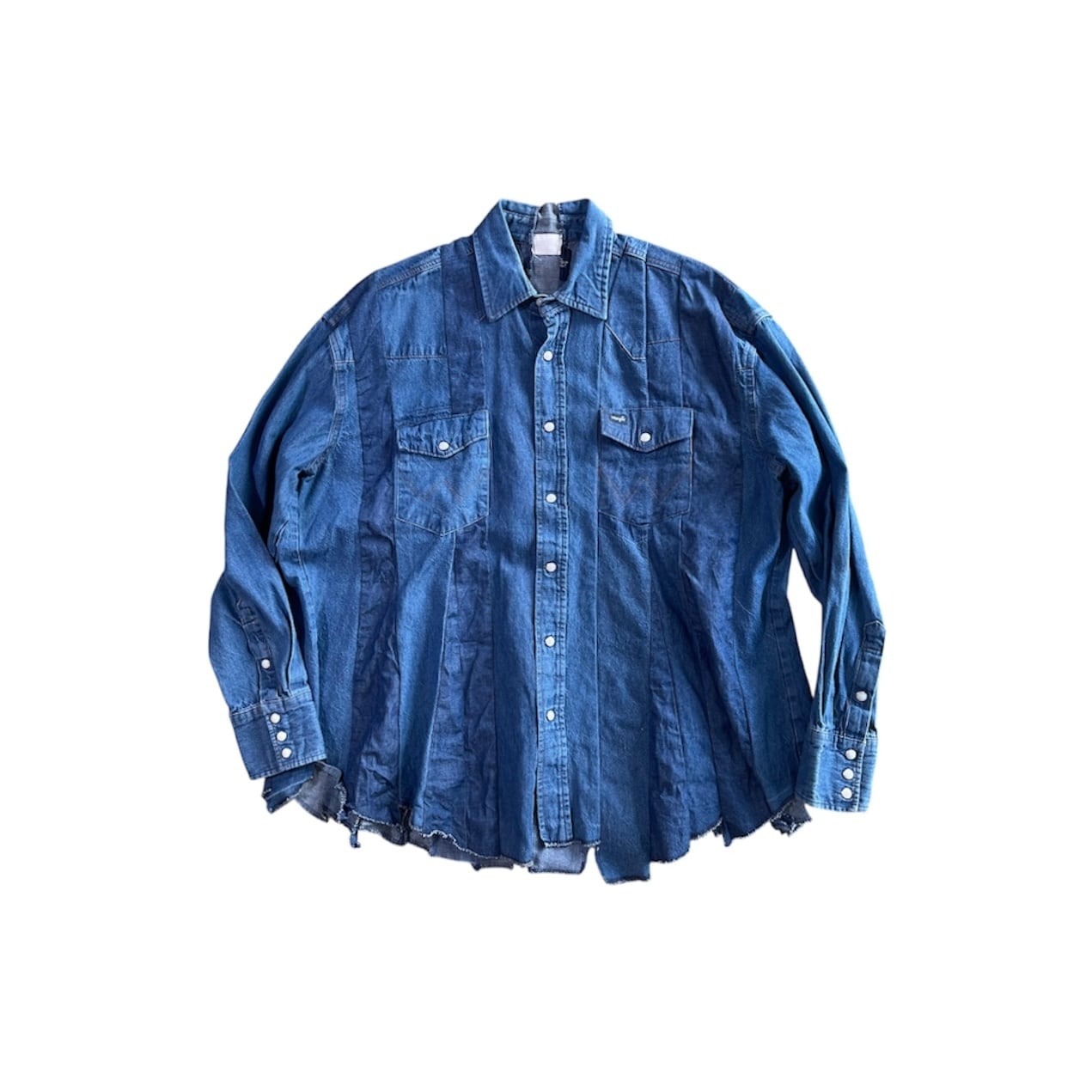CHANGES / remake Wrangler  shirt  / blue denim