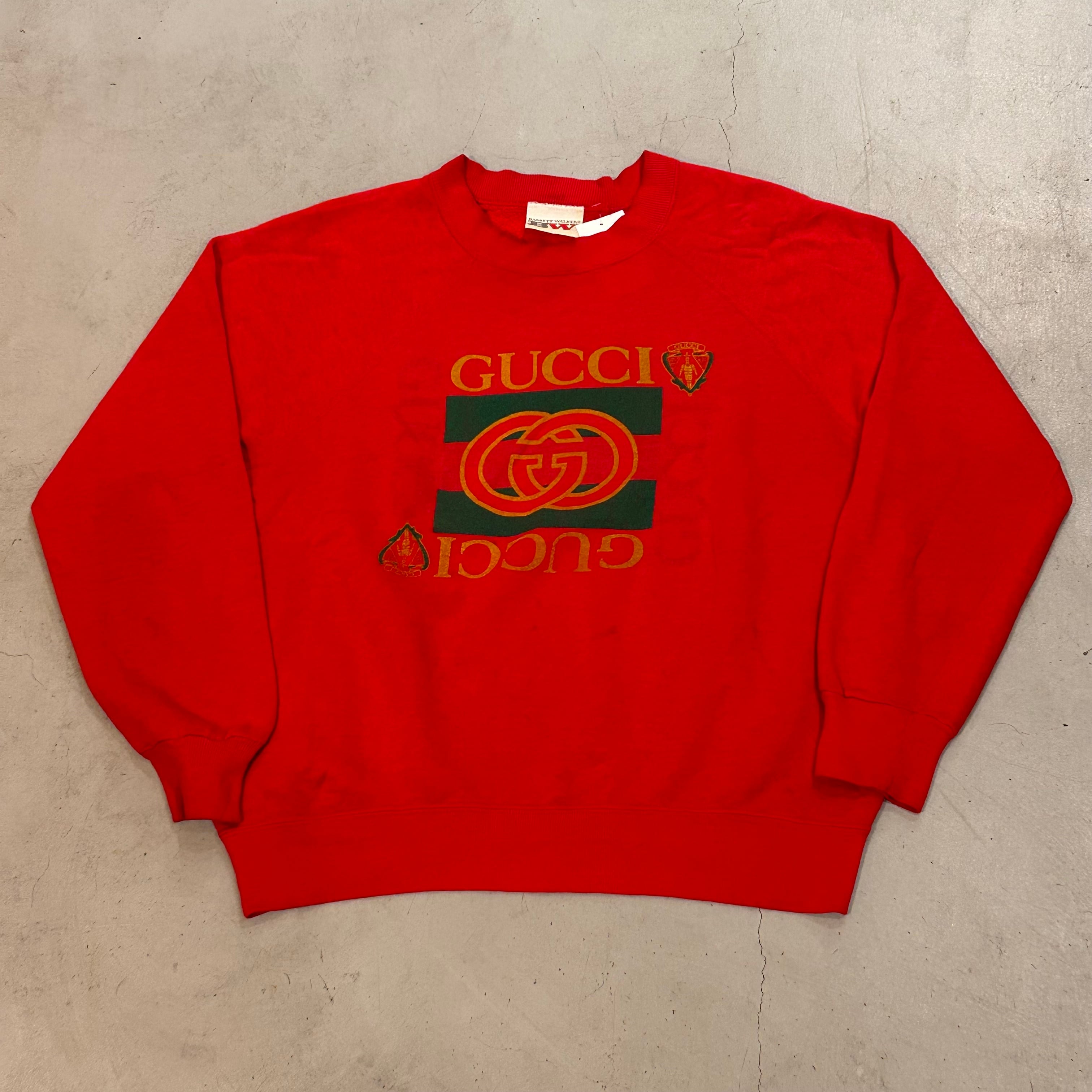 〜90s bootleg GUCCI raglan sweat【高円寺店】