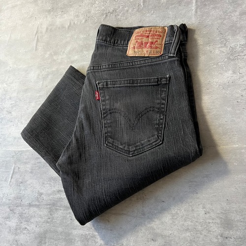 [20%OFF] Levi's コロンビア製　514 straight black denim size W31 L30