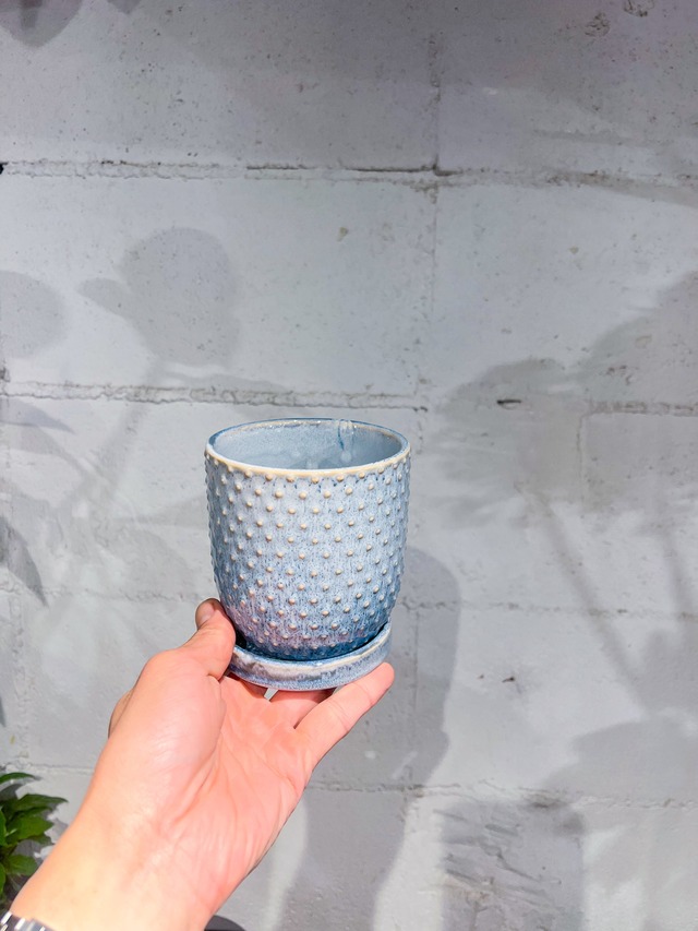 ドットの植木鉢　3号