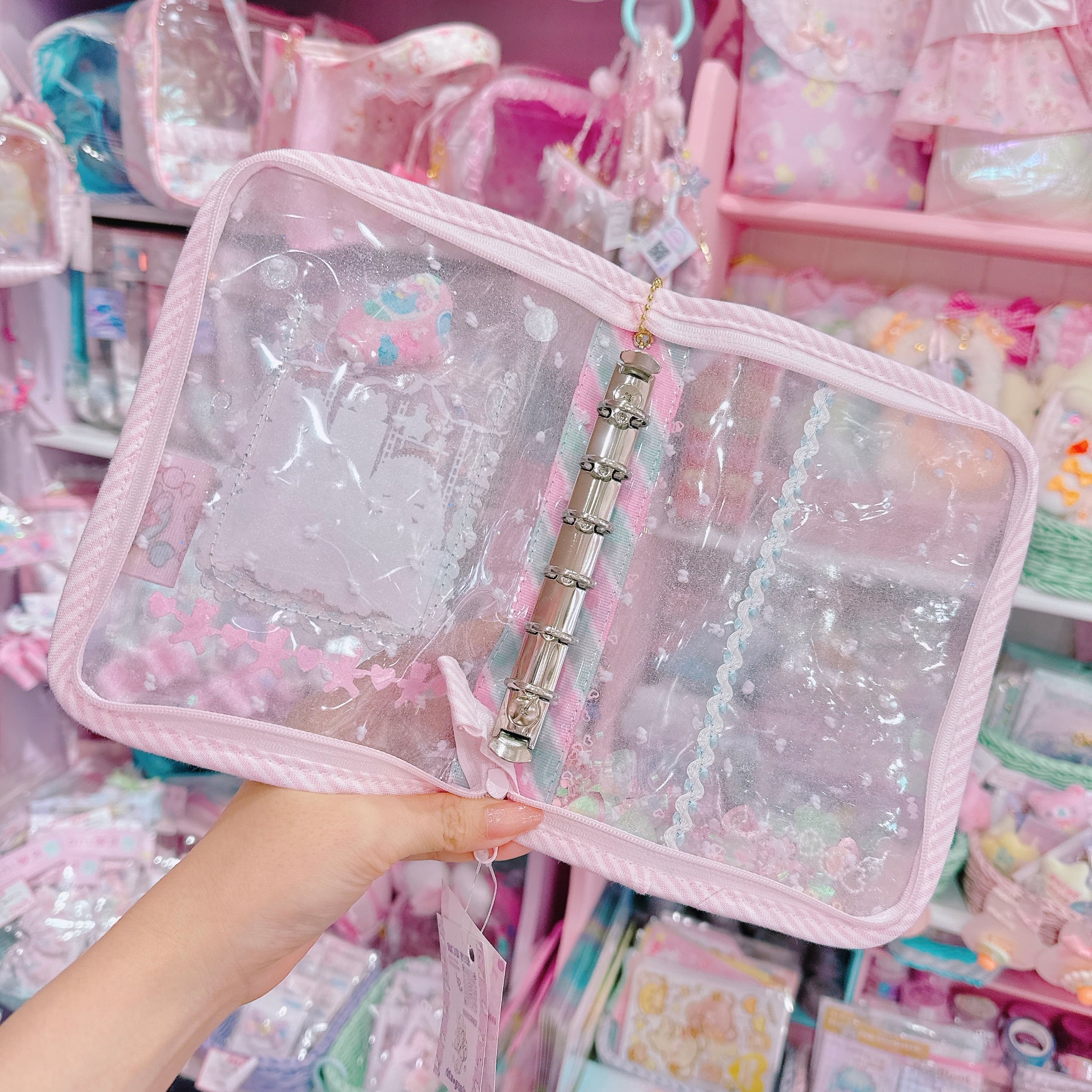 【K2】82-2ウォーターインポケットシール帳(A7)