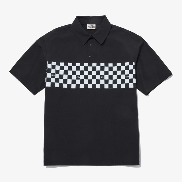 [THE NORTH FACE] FIELD S/S POLO REAL_BLACK 正規品 韓国ブランド 韓国代行 韓国通販 韓国ファッション ノースフェイス ホワイトレーベル