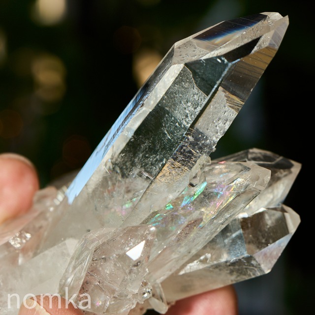 【銀河の記憶】ブラジル ゼッカ・デ・ソーザ産 水晶クラスター（ヴィジョンクォーツ）AAA 90g ngem-0220