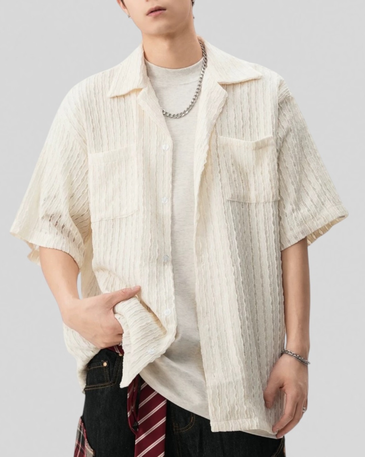 Sheer Layer Shirt（100％/10％）