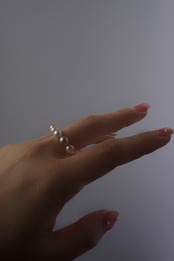 【pink mix】mao ring   renewal