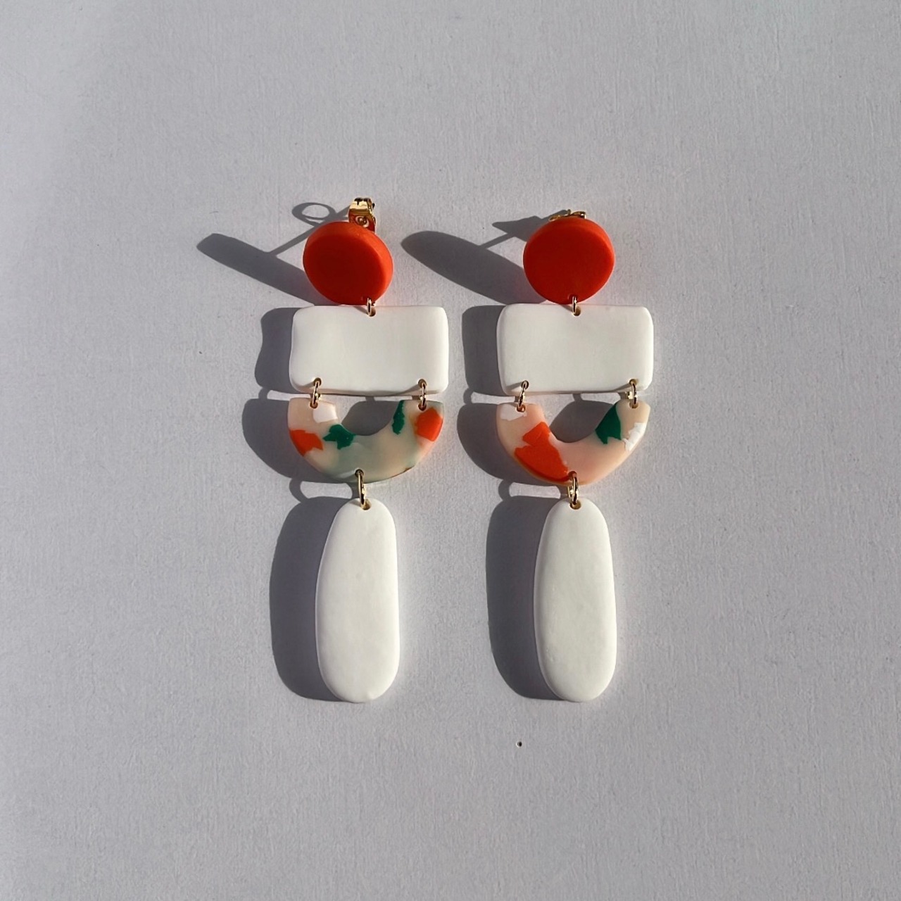 ポリマークレイピアス -43