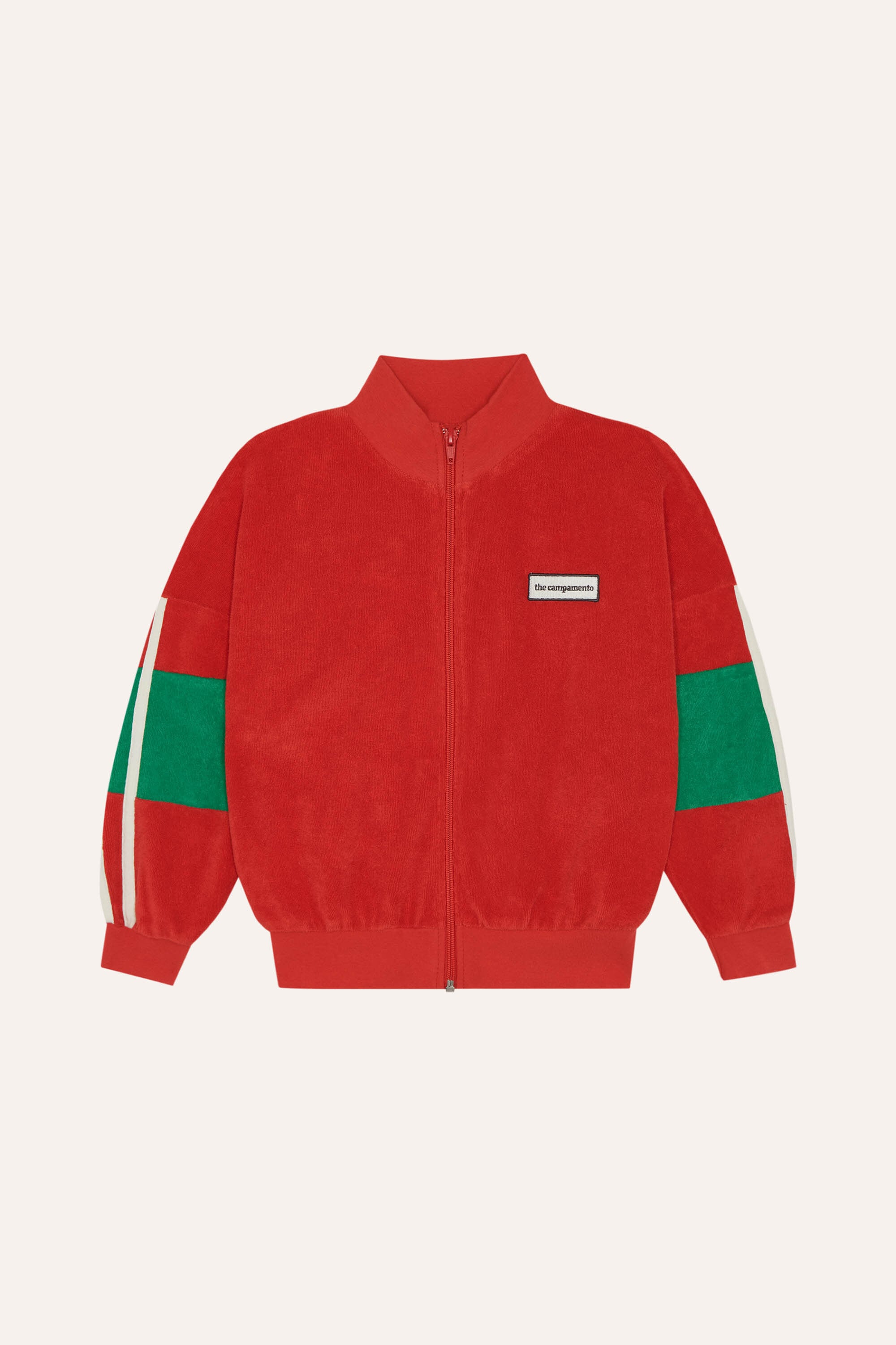 26SS】The Campamento(カンパメント)Blue Color Block Zipped