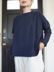 homspun （ホームスパン）30/1天竺BIG L/S Tシャツ