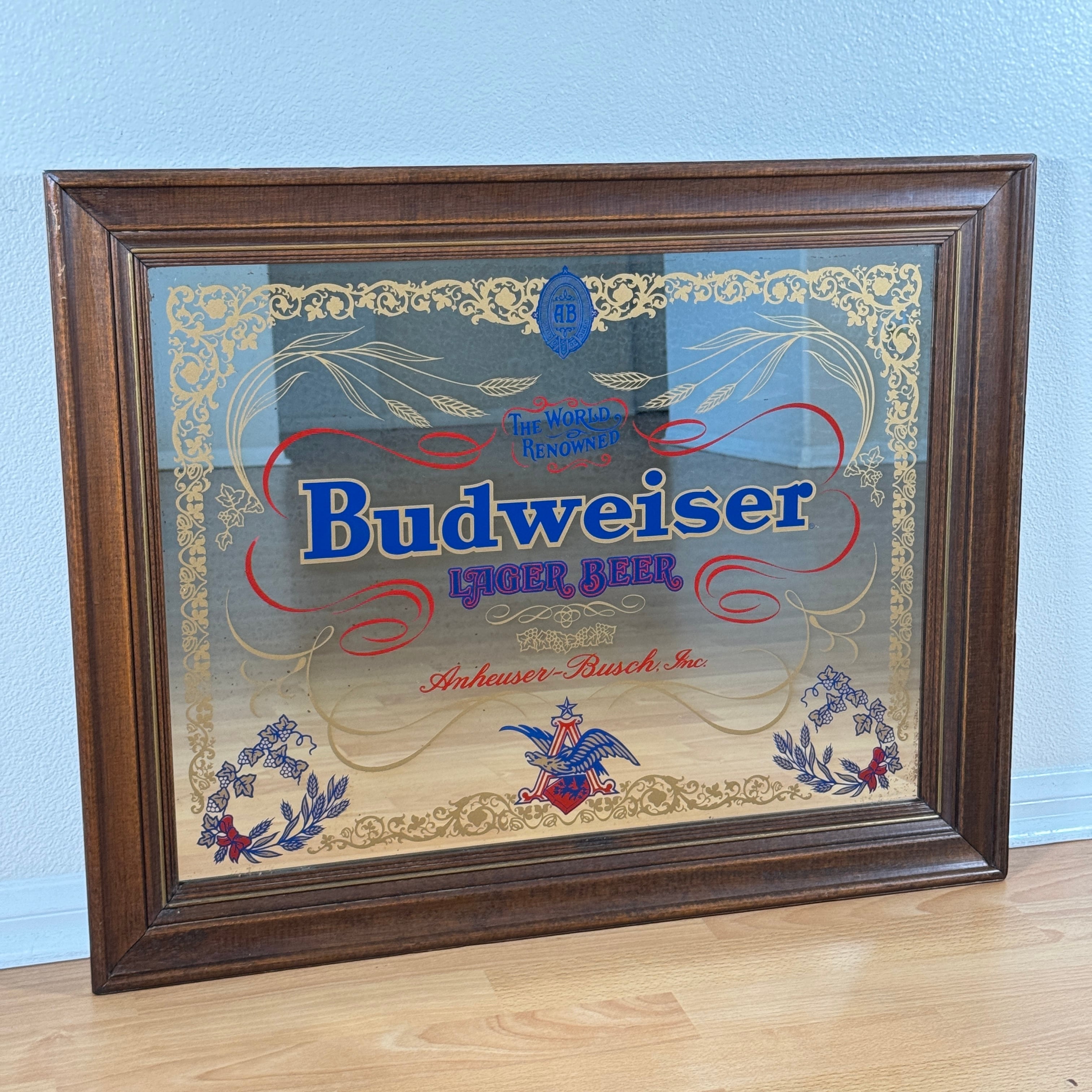 パブミラー バドワイザー 1934 ビンテージ Budweiser バドワイザー パブミラー | VINTAGE RUSH