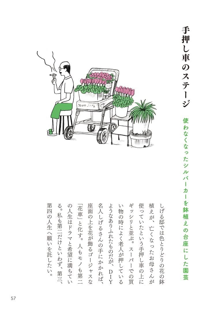 はみだす緑 黄昏の路上園芸 | BOOKSHOP 本と羊