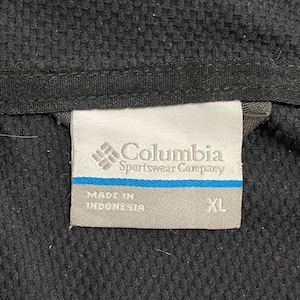 Columbia ライトアウター フード ジャケット ジャンパー ラグラン 刺繍ロゴ ワンポイントフルジップ ジップアップ XL ビッグサイズ アウトドア コロンビア US古着