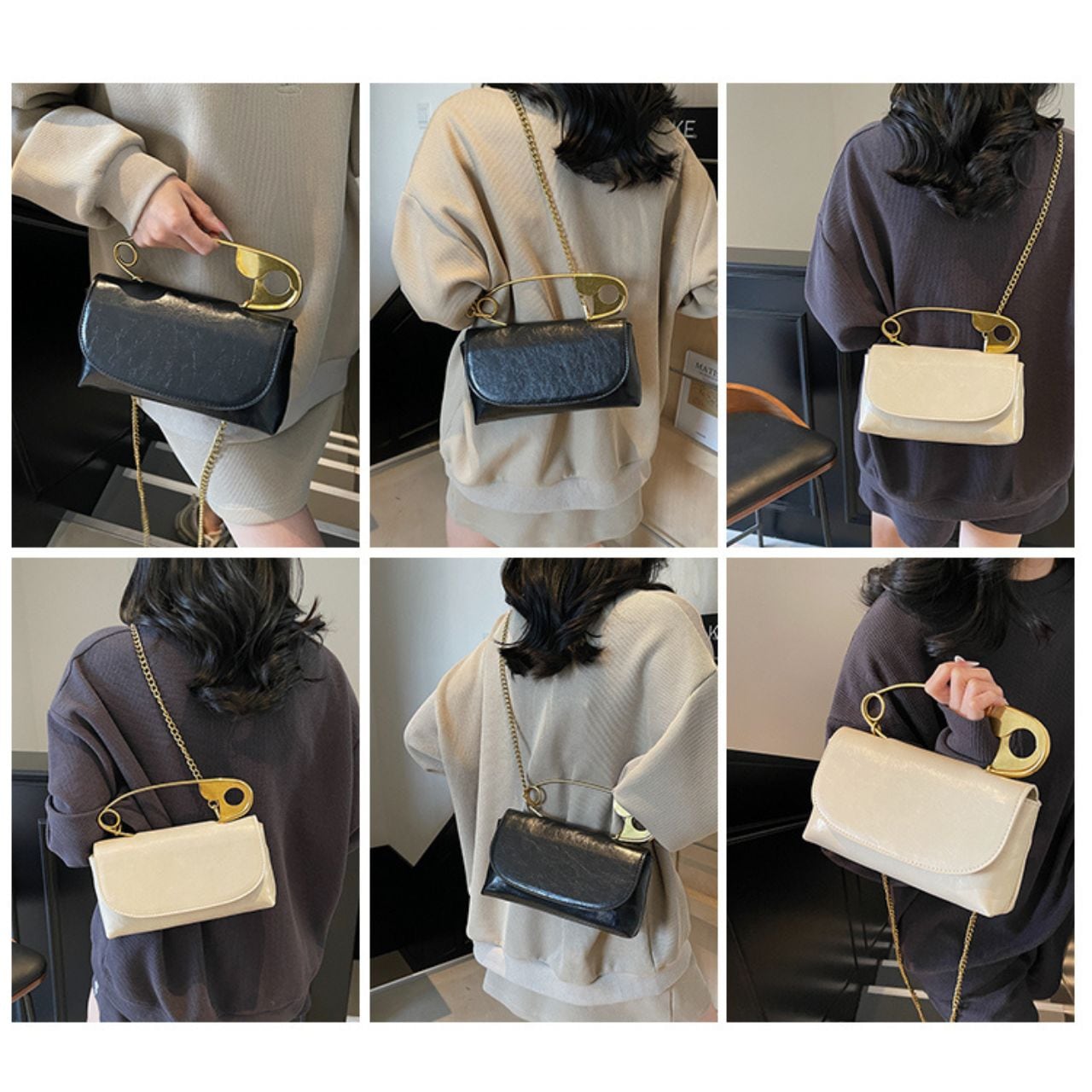 Safety Pin Mini Bag 00944 | BUTTER(バター)