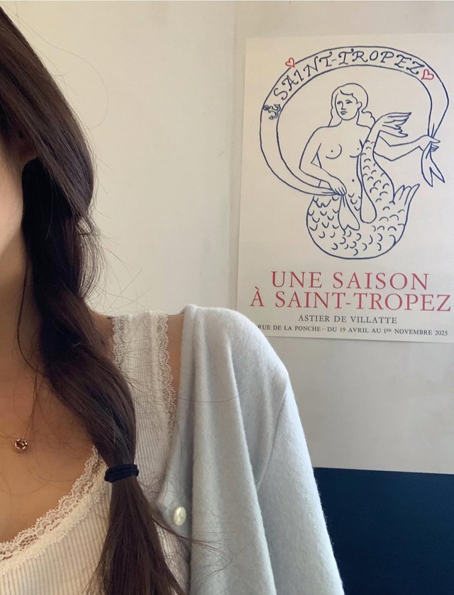 (LITER) aney angora cardigan /3color