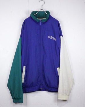 【Caka act2】80's “adidas” Vintage Nylon Track Jacket