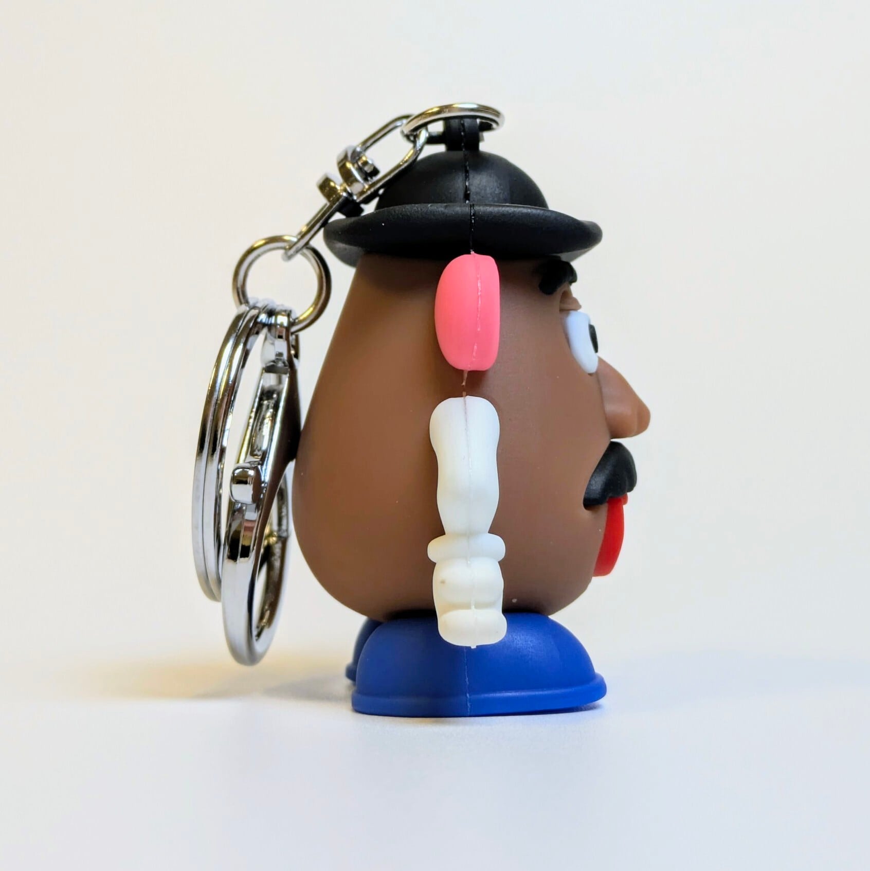 再入荷！【 ミスターポテトヘッド / ミセスポテトヘッド ( Mr. Potato Head  / Mrs.Potato Head )  トイストーリー 】 3D Rubber KeyHolder / 3Dラバーキーホルダー 〚アメリカン雑貨 アメトイ〛